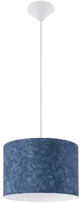 Picture of Sollux Blu Ceiling Lamp SL.0547 60W E27 Blue