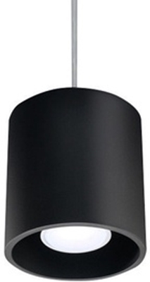 Picture of Sollux Orbis Ceiling Lamp 40W GU10 SL.0051 Black