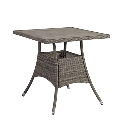 Picture of Home4you Paloma Garden Table 74x74cm Brown / Gray