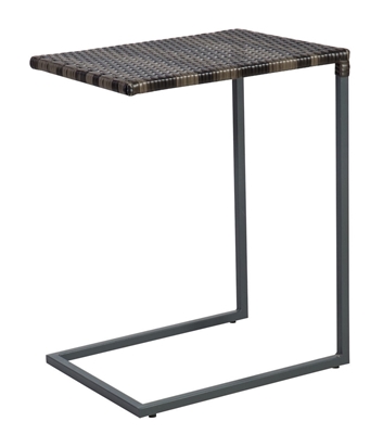 Picture of Home4you Wicker Side Table 51x40x65.5cm Dark Brown