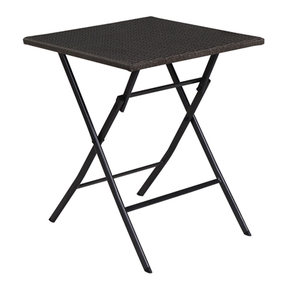 Picture of Home4you Nico Folding Table 60x60x70cm Brown