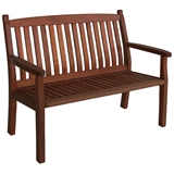 Show details for Home4you Windsor 2 Seat Garden Bench Brown