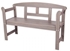 Picture of Folkland Timber Garden Bench Friiz Graphite