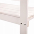 Picture of Folkland Timber Garden Bench Friiz White