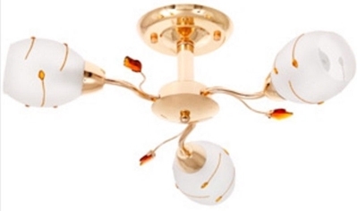 Picture of Verners Ceiling Lamp KG81744-3 Gold