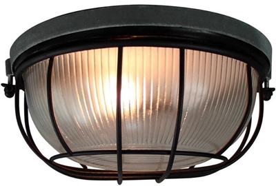 Picture of Brilliant Lauren 94481/76 Ceiling Lamp 40W E27 Black / Concrete