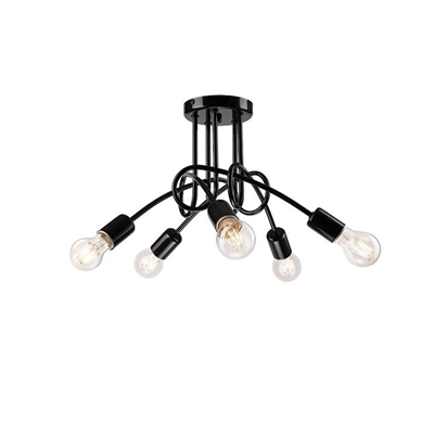 Picture of Ceiling Lamp LM-5.79 5X60W E27 BLACK