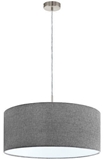 Show details for Eglo Pasteri Ceiling Lamp 60W E27 Gray / Nickel
