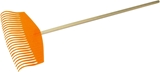 Show details for Terra HF-070W Leaf Rake 25T with Wooden Handle 510mm