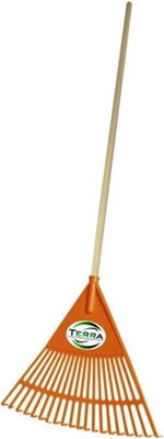 Picture of Terra HF-060W Leaf Rake 20T with Wooden Handle 440mm