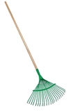 Show details for Rake HG118W with wooden handle, 22 tines