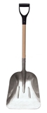 Show details for Snow shovel with wooden handle