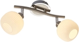 Show details for Nino Anica Ceiling Lamp 2x4W G9 Nickel