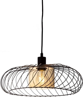 Picture of Nino Noa Ceiling Lamp Black 40W E27 31154008