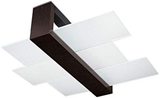 Show details for Sollux Feniks 2 Ceiling Lamp 2x60W E27 Dark Brown