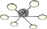 Show details for Brilliant Rufus Ceiling Lamp Silver 6x5W LED