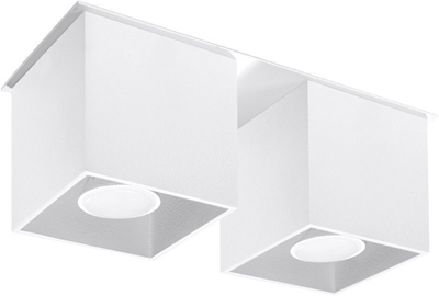 Picture of Sollux Quad Ceiling Lamp SL.0065 2x40W GU10 White