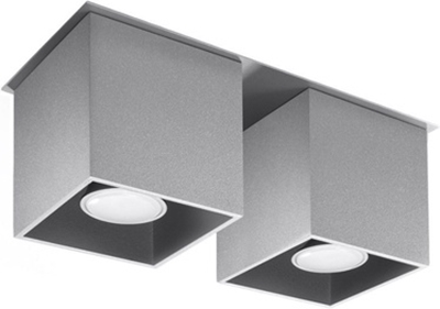 Picture of Sollux Quad Ceiling Lamp SL.0064 2x40W GU10 Gray