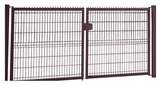 Show details for Gate, 4000x1530 mm, brown
