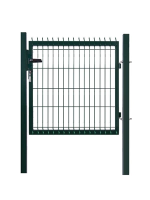 Picture of Gates with frame 1000x1030 mm, RAL 6005