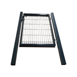 Show details for GATE WITH FRAME 1000X1230 MM RAL7016 (GARDEN CENTER)
