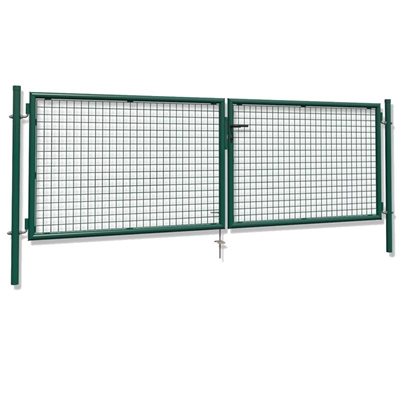 Picture of Double gates, 4000x1500 / 1450 mm, green