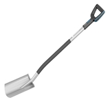 Show details for Garden shovel, straight 40-001 (CELL-FAST)