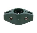 Show details for Panel fence clamps green, 38 mm center 2pcs
