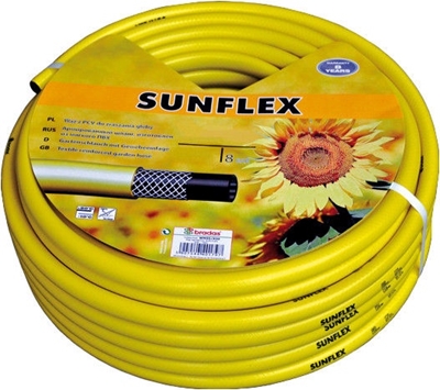 Picture of Bradas Sunflex Garden Hose Yellow 1'' 20m