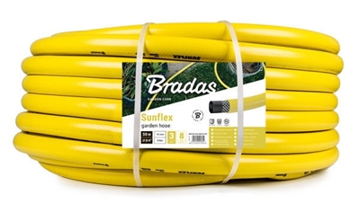 Picture of Bradas Sunflex Garden Hose Yellow 1'' 30m