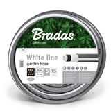 Show details for Bradas White Line Garden Hose 3/4" 20m Grey
