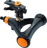 Show details for Fiskars Metal Impulse Sprinkler with Wheels