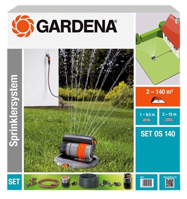 Picture of Gardena Complete Set with Oscillating Pop-up Sprinkler