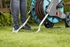 Picture of Gardena Hose Trolley AquaRoll M Easy Set 25m Blue