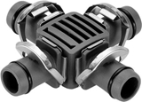 Show details for Gardena Micro-Drip-System 4-Way Coupling 13 mm 1/2"