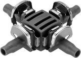 Show details for Gardena Micro-Drip-System 4-Way Coupling 4.6 mm 3/16"