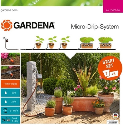 Picture of Gardena Micro-Drip-System Starter Set Plant Pots M Automatic