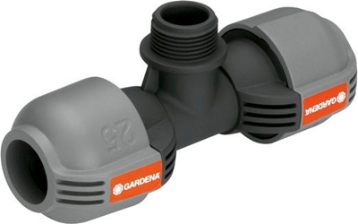 Picture of Gardena Sprinklersystem T-piece 25mm x 3/4" Male Thread