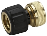 Show details for Karcher Brass Hose Connector 1/2 and 5/8 With Aqua Stop