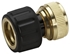 Picture of Karcher Brass Hose Connector 1/2 and 5/8 With Aqua Stop