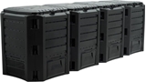Show details for Prosperplast Composter Module 4-Sections 1600L Black IKSM1600C