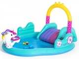 Show details for Bestway Inflatable Pool With Slide Unicorn 53097