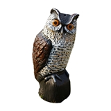 Show details for DECORATION Owl SOLAR R025 20X18X43