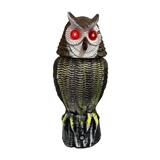 Show details for DECORATION Owl SOLAR R049 17X16X40