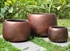Picture of Home4you Flower Pot Cubo-1 D55xH37cm Bronze