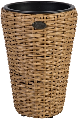 Picture of Home4you Flower Pot Wicker 28x40cm Rattan 35123