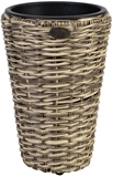 Show details for Home4you Flower Pot Wicker 28xH40cm Beige 35121