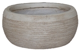 Show details for Home4you Flowerpot FLO-2 D44xH21cm Beige