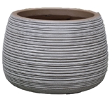 Show details for Home4you Flowerpot FLO-3 D26xH18cm Grey