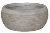 Show details for Home4you Flowerpot FLO-3 D30xH13.5cm Beige